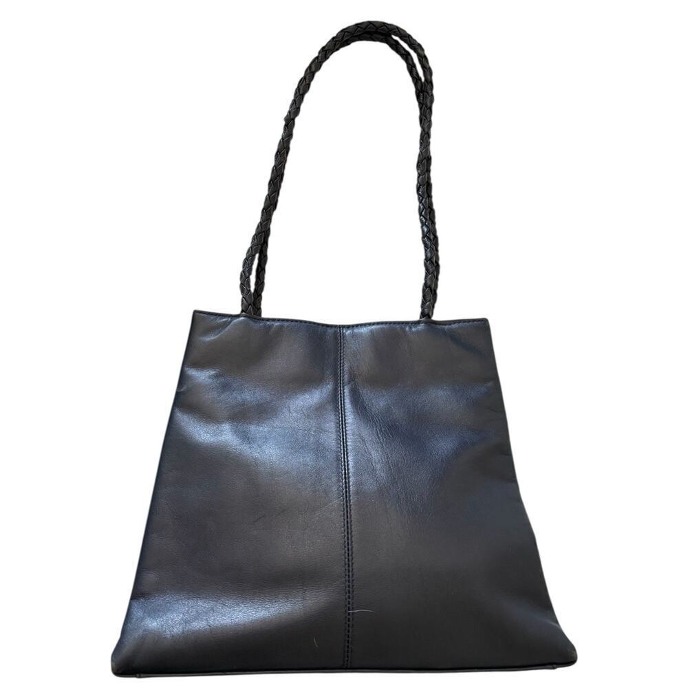 Diamicci Medium Navy Blue Shoulder Tote handbag Vintage Designer - Picture 4 of 11